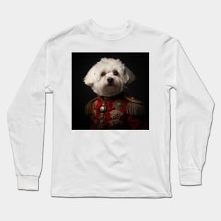 Maltese Dog General Long Sleeve T-Shirt